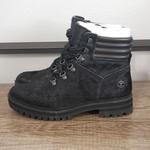 Timberland London Square Hiker Women's Sheep Fur Boots Size 8 8.5